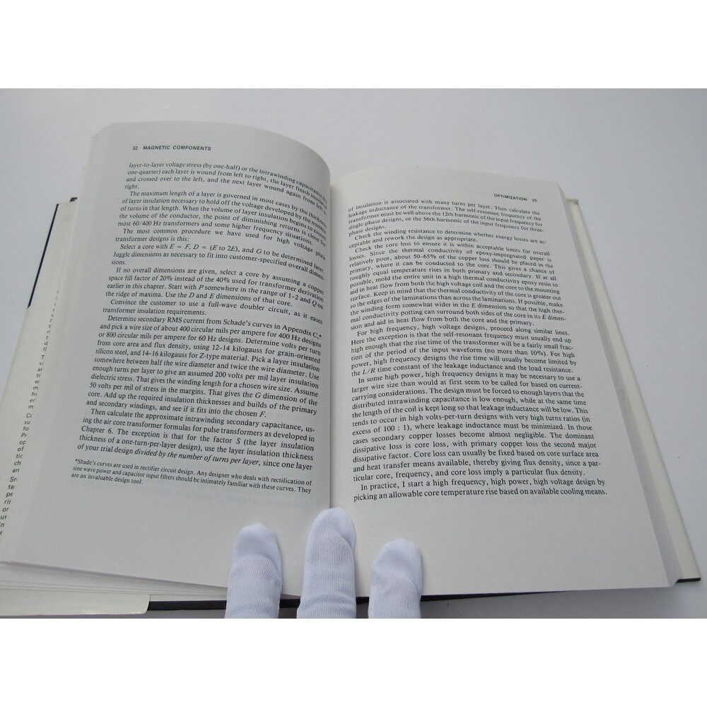 Magnetic Components Design & Applications Steve Smith 1985 First Printing Van - Picture 12 of 14
